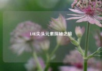 LOL尖头元素探秘之旅