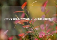 COD16贝雷塔配件全解析及ca722航班回国经过