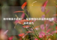 和平精英小店返厂，玩家期待与幸运币背后的游戏活力