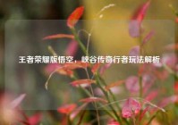 王者荣耀版悟空，峡谷传奇行者玩法解析