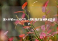 深入解析Steam库存与API关联及库存被卖能否追回