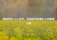 探秘印尼 CSGO 选手，东南亚电竞舞台上的璀璨之星