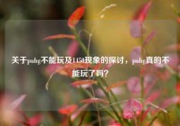 关于pubg不能玩及1450现象的探讨，pubg真的不能玩了吗？