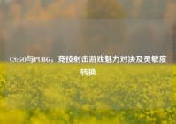 CS:GO与PUBG，竞技射击游戏魅力对决及灵敏度转换
