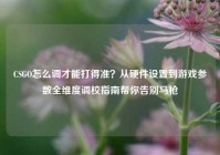 CSGO怎么调才能打得准？从硬件设置到游戏参数全维度调校指南帮你告别马枪