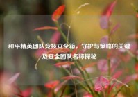 和平精英团队竞技安全箱，守护与策略的关键及安全团队名称探秘