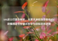 LOL战士打团全解析，从莽夫冲脸到节奏核心，读懂团战生存输出哲学与目标选择逻辑