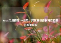 Steam市场搭配VPN使用，跨区解锁便利背后暗藏的多重风险