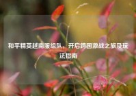 和平精英越南服组队，开启跨国激战之旅及玩法指南