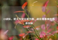 CF战队，枪火为契兄弟为盟，刻在青春里的热血坐标