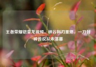 王者荣耀铠皇龙视频，峡谷利刃重燃，一刀封神传说从未落幕