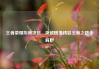 王者荣耀荆棘攻略，突破困境铸就王者之路全解析