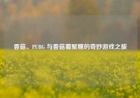 香菇、PUBG 与香菇葡聚糖的奇妙游戏之旅