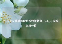 PUBG PCG 皮肤展现游戏独特魅力，pubgpgi 皮肤别具一格