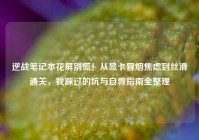 逆战笔记本花屏别慌！从显卡冒烟焦虑到丝滑通关，我踩过的坑与自救指南全整理