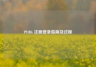PUBG 注册登录指南及过程