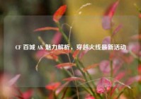 CF 百城 AK 魅力解析，穿越火线最新活动