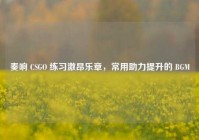 奏响 CSGO 练习激昂乐章，常用助力提升的 BGM