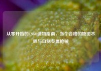 从零开始的CSGO造物指南，当个合格的地图木匠与自制专属枪械