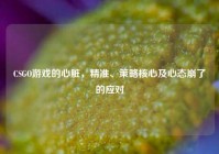 CSGO游戏的心脏，精准、策略核心及心态崩了的应对