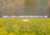 拒绝Nuke探寻CSGO别样竞技乐趣及官匹与VAC相关疑问