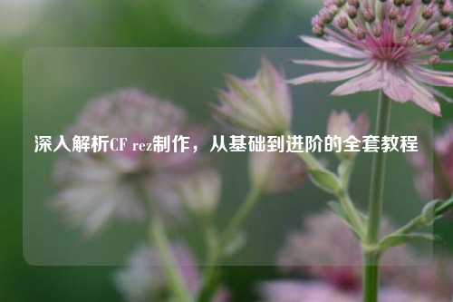 深入解析CF rez制作,从基础到进阶的全套教程