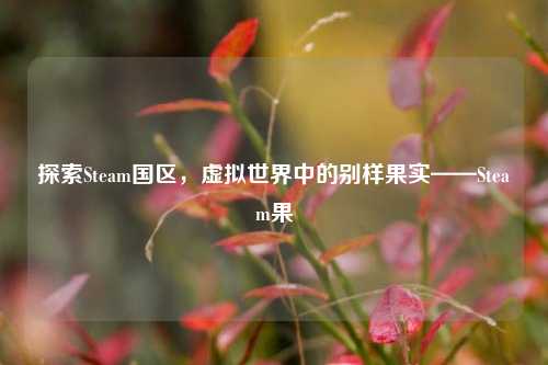 探索Steam国区,虚拟世界中的别样果实——Steam果
