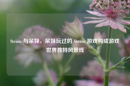 Steam 与呆妹,呆妹玩过的 Steam 游戏构成游戏世界独特风景线