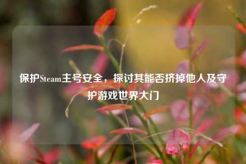 保护Steam主号安全,探讨其能否挤掉他人及守护游戏世界大门