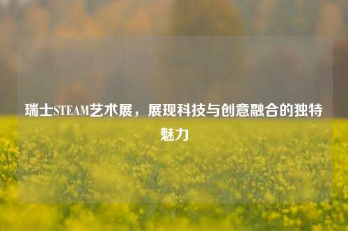 瑞士STEAM艺术展,展现科技与创意融合的独特魅力