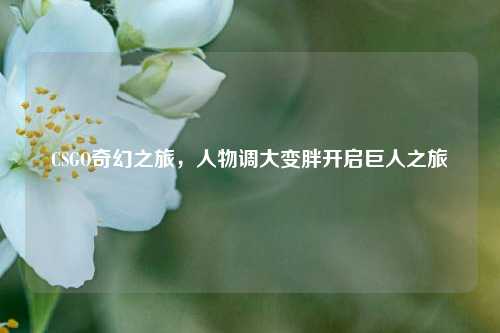 CSGO奇幻之旅,人物调大变胖开启巨人之旅
