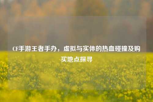 CF手游王者手办，虚拟与实体的热血碰撞及购买地点探寻
