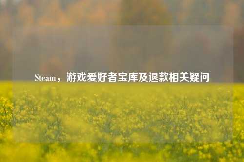 Steam，游戏爱好者宝库及退款相关疑问