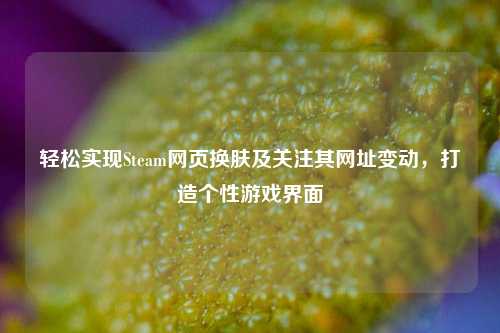 轻松实现Steam网页换肤及关注其网址变动，打造个性游戏界面