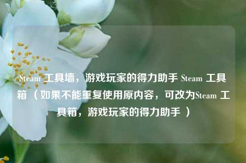 Steam 工具墙，游戏玩家的得力助手 Steam 工具箱 （如果不能重复使用原内容，可改为Steam 工具箱，游戏玩家的得力助手 ）