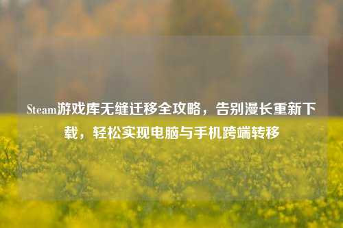 Steam游戏库无缝迁移全攻略，告别漫长重新下载，轻松实现电脑与手机跨端转移