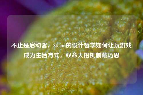 不止是启动器,Steam的设计哲学如何让玩游戏成为生活方式,双命大招机制藏巧思